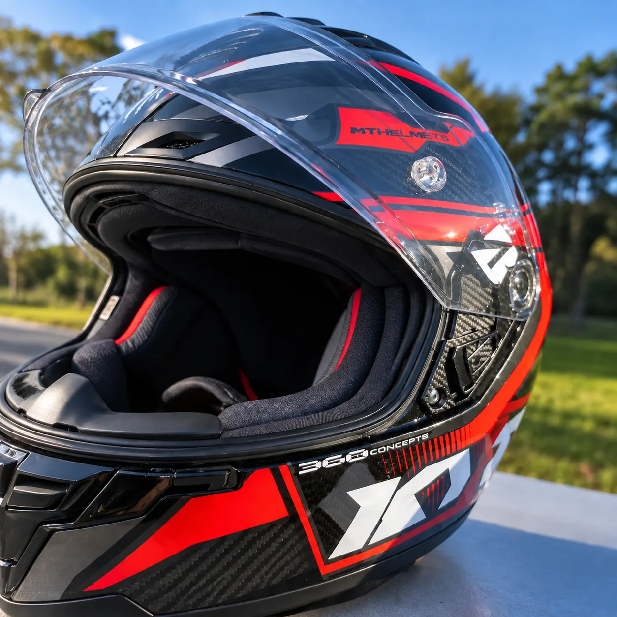 Capacete comum, sem nenhum registro do trajeto