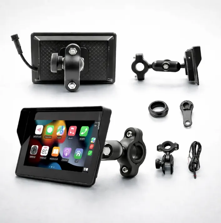 Central Multimídia para Moto com CarPlay e Android Auto